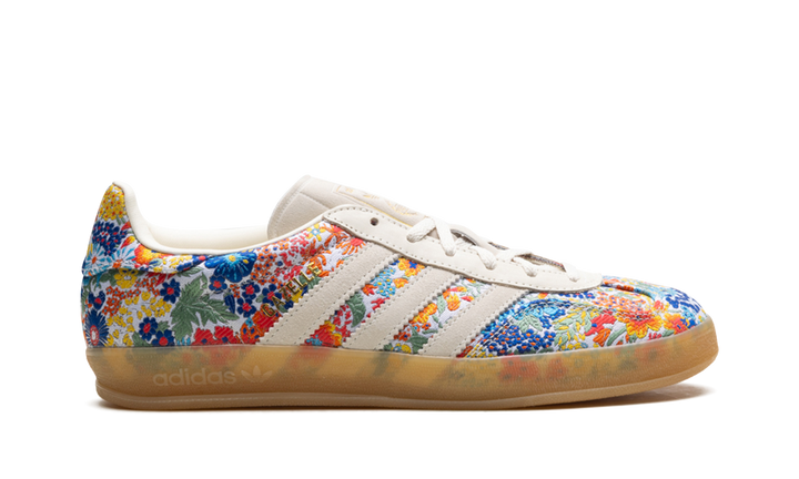 ADIDAS GAZELLE INDOOR LIBERTY LONDON FLORAL EMBROIDERY WOMENS