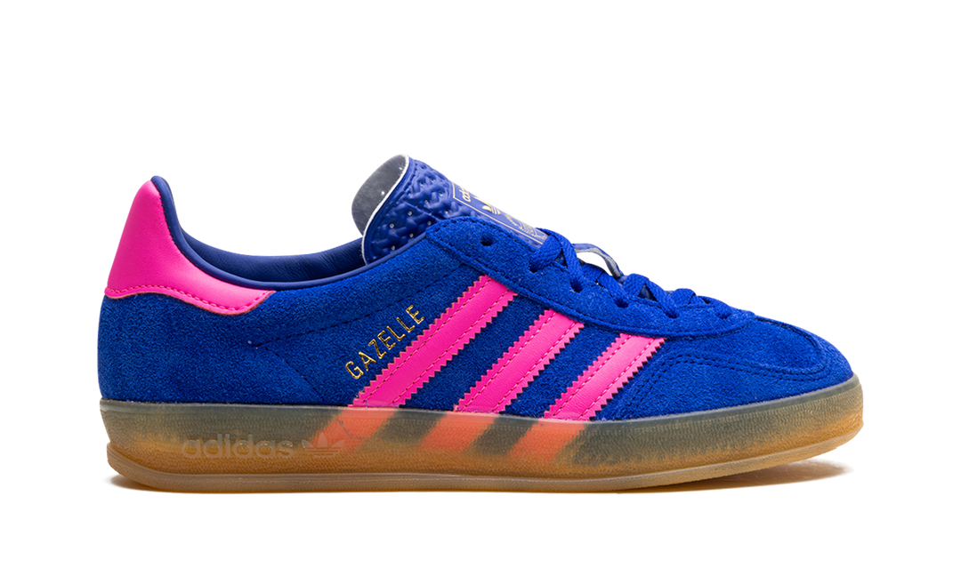ADIDAS GAZELLE INDOOR LUCID BLUE PINK WOMENS
