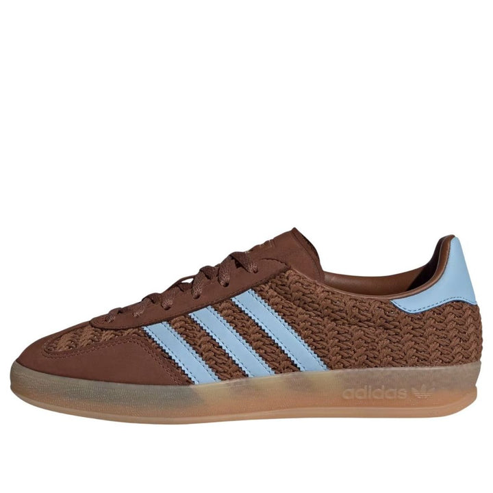 ADIDAS GAZELLE INDOOR PRELOVED BROWN CLEAR SKY GUM (WOMEN&