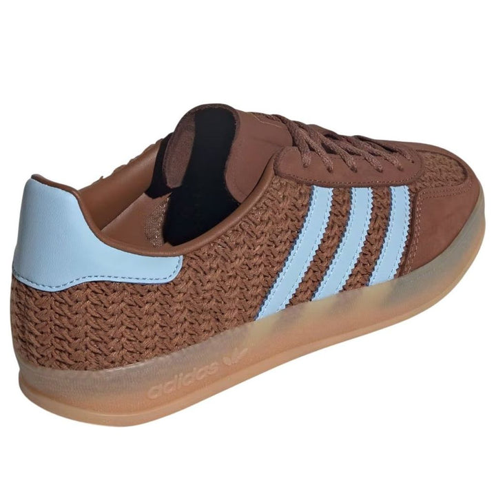 ADIDAS GAZELLE INDOOR PRELOVED BROWN CLEAR SKY GUM (WOMEN&