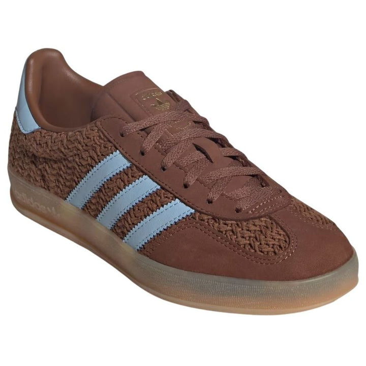 ADIDAS GAZELLE INDOOR PRELOVED BROWN CLEAR SKY GUM (WOMEN&