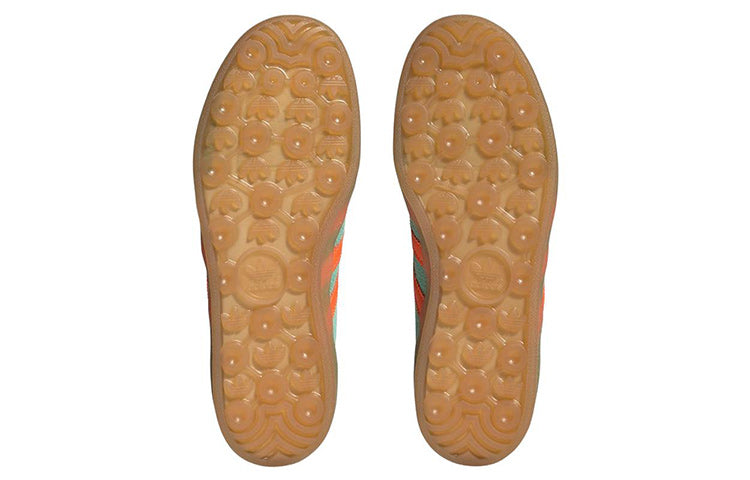 ADIDAS GAZELLE INDOOR PULSE MINT SOLAR ORANGE WOMENS