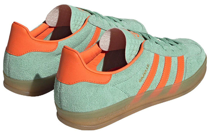 ADIDAS GAZELLE INDOOR PULSE MINT SOLAR ORANGE WOMENS
