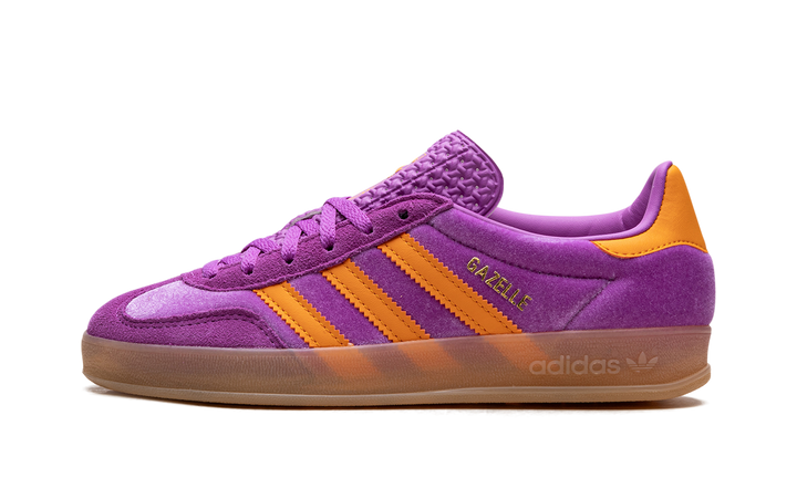 ADIDAS GAZELLE INDOOR PURPLE BURST VELVET WOMENS