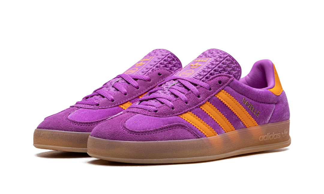 ADIDAS GAZELLE INDOOR PURPLE BURST VELVET WOMENS