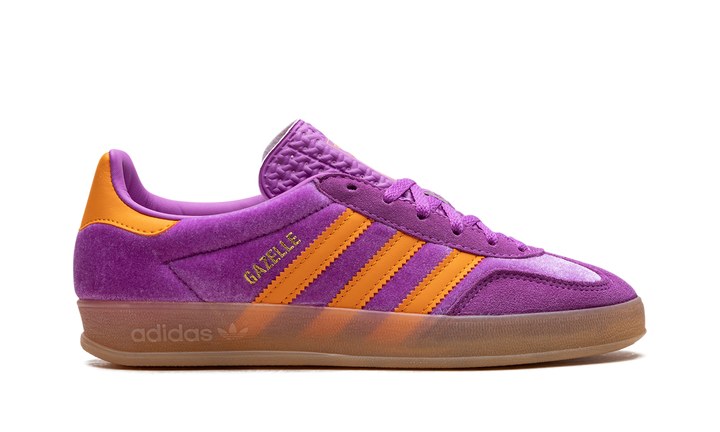 ADIDAS GAZELLE INDOOR PURPLE BURST VELVET WOMENS