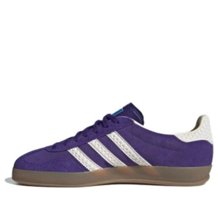 ADIDAS GAZELLE INDOOR PURPLE CORE WHITE