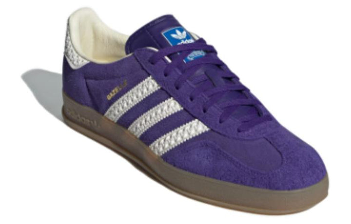 ADIDAS GAZELLE INDOOR PURPLE CORE WHITE