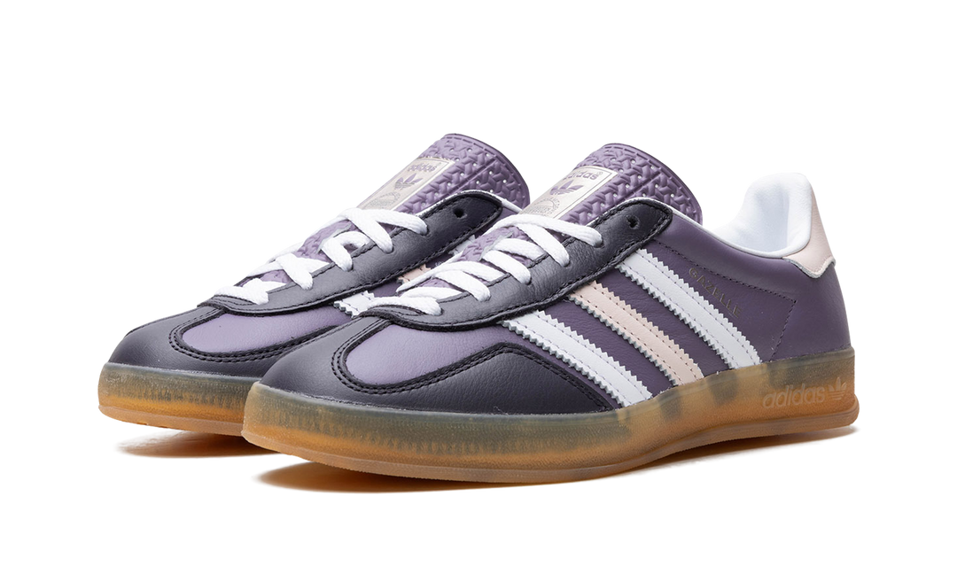 ADIDAS GAZELLE INDOOR PURPLE WHITE