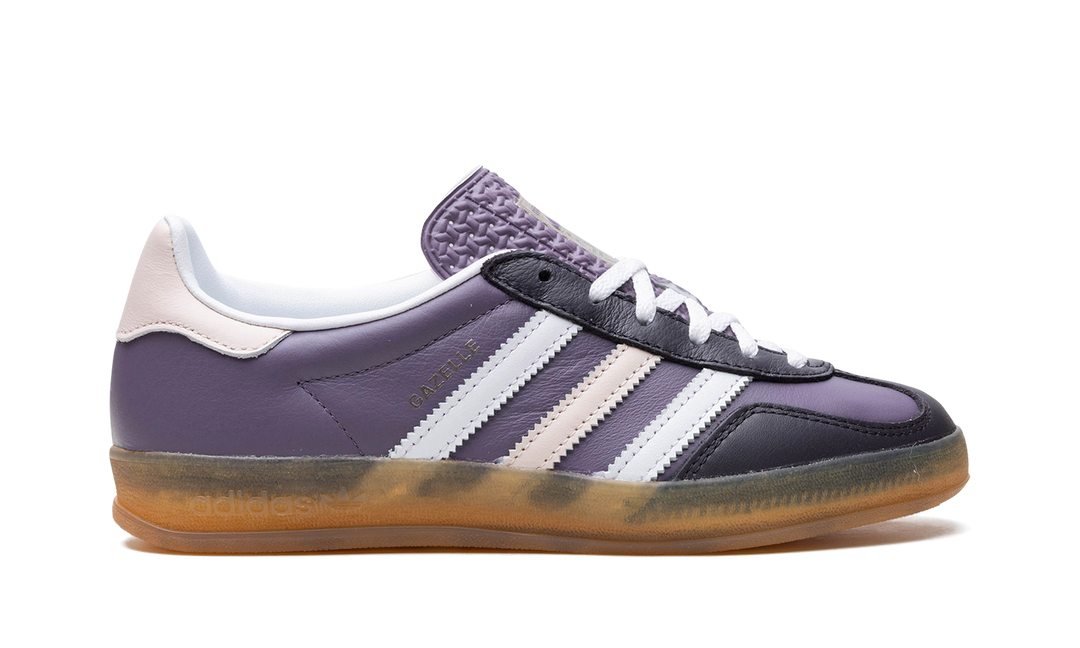 ADIDAS GAZELLE INDOOR PURPLE WHITE