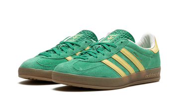 ADIDAS GAZELLE INDOOR SEMI COURT GREEN — Stock