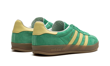 ADIDAS GAZELLE INDOOR SEMI COURT GREEN — Stock