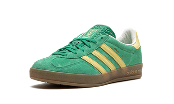 ADIDAS GAZELLE INDOOR SEMI COURT GREEN — Stock