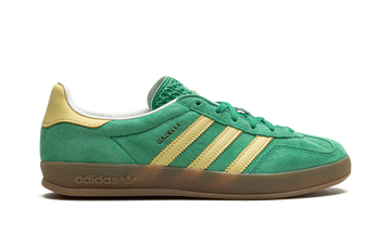 ADIDAS GAZELLE INDOOR SEMI COURT GREEN — Stock