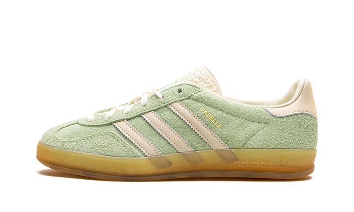 ADIDAS GAZELLE INDOOR SEMI GREEN SPARK (WOMEN&
