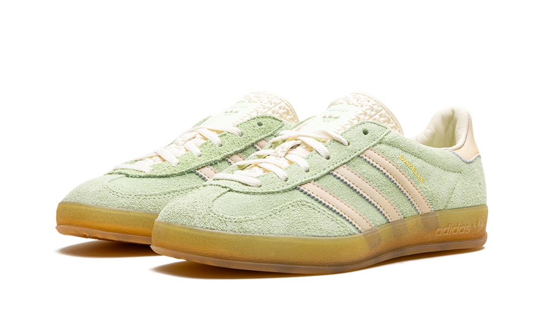 ADIDAS GAZELLE INDOOR SEMI GREEN SPARK (WOMEN&