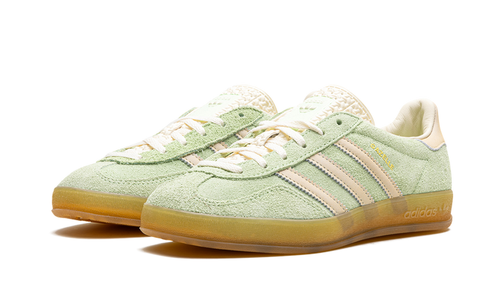 ADIDAS GAZELLE INDOOR SEMI GREEN SPARK (WOMEN&