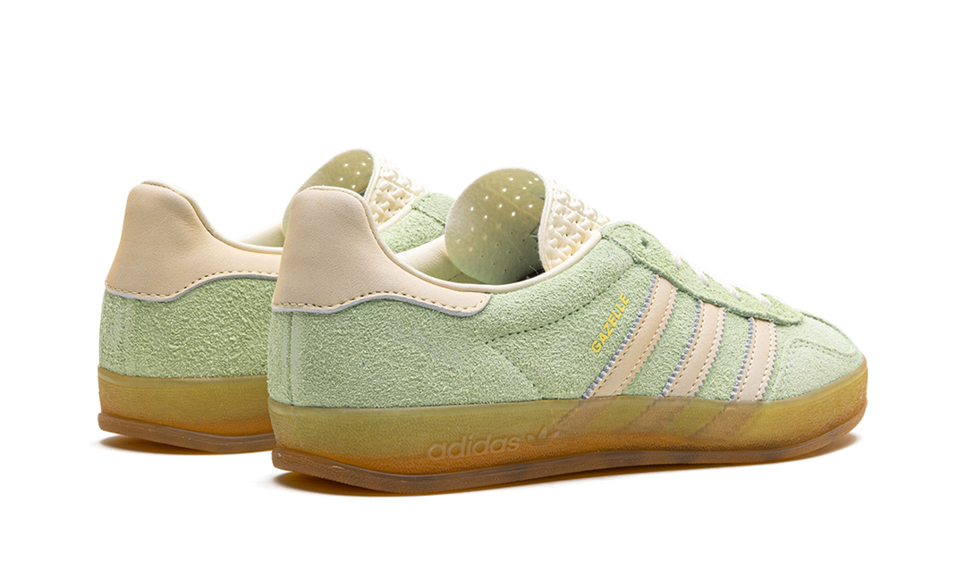 ADIDAS GAZELLE INDOOR SEMI GREEN SPARK (WOMEN&