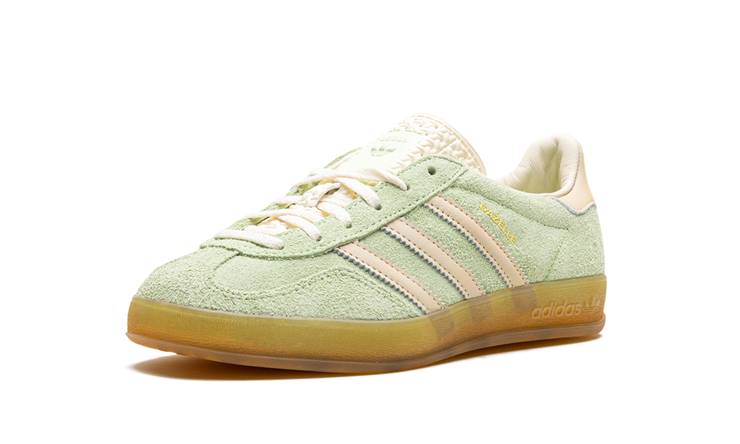 ADIDAS GAZELLE INDOOR SEMI GREEN SPARK (WOMEN&