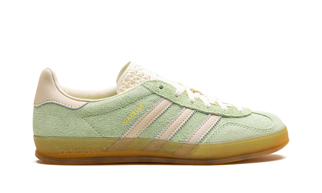 ADIDAS GAZELLE INDOOR SEMI GREEN SPARK (WOMEN&