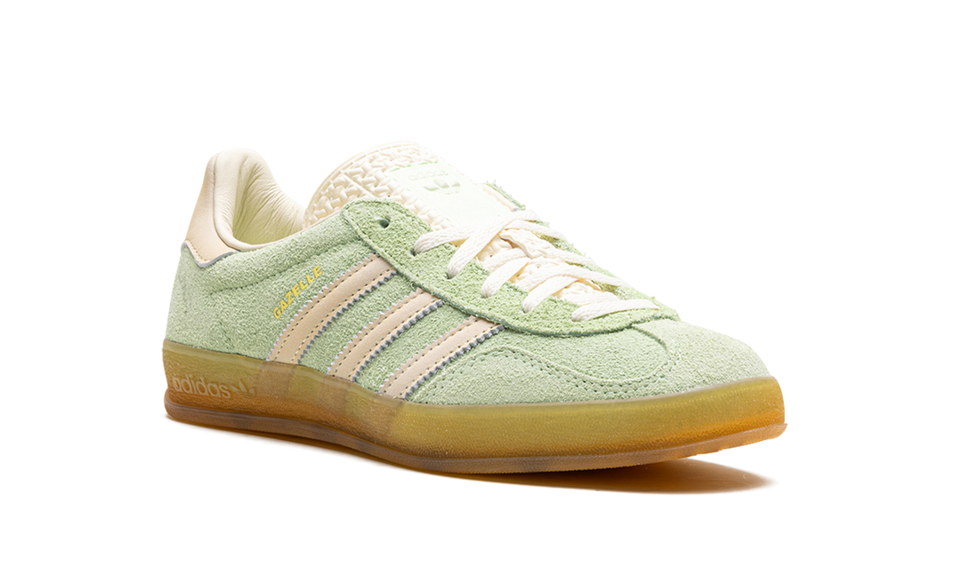 ADIDAS GAZELLE INDOOR SEMI GREEN SPARK (WOMEN&