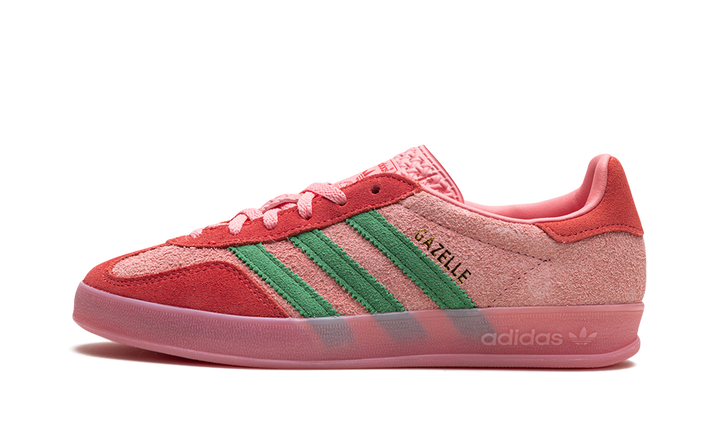 ADIDAS GAZELLE INDOOR SEMI PINK SPARK PRELOVED SCARLET (WOMEN&