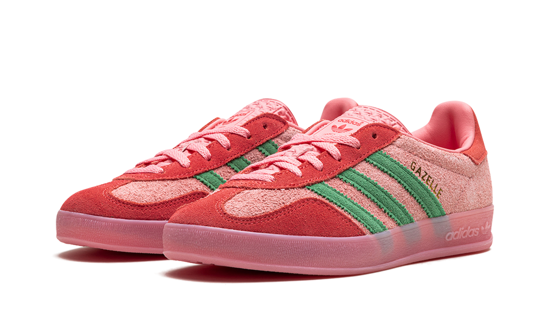 ADIDAS GAZELLE INDOOR SEMI PINK SPARK PRELOVED SCARLET (WOMEN&