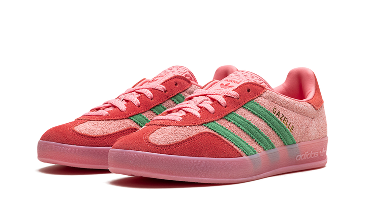 ADIDAS GAZELLE INDOOR SEMI PINK SPARK PRELOVED SCARLET (WOMEN&