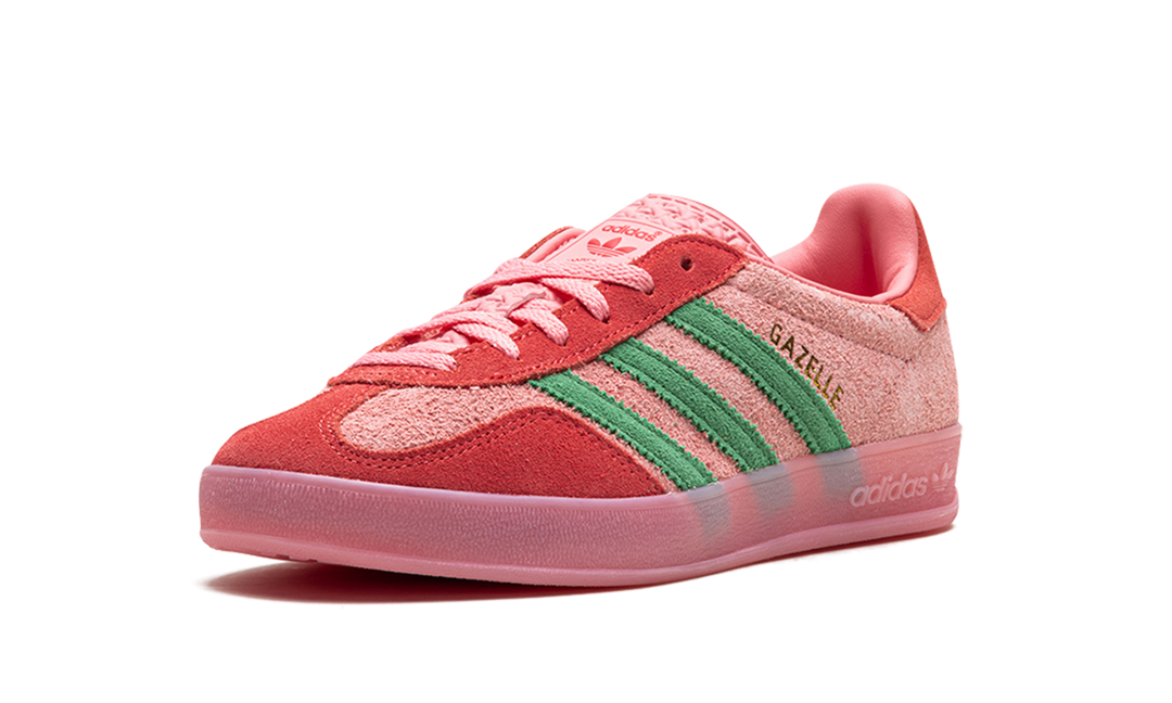 ADIDAS GAZELLE INDOOR SEMI PINK SPARK PRELOVED SCARLET (WOMEN&