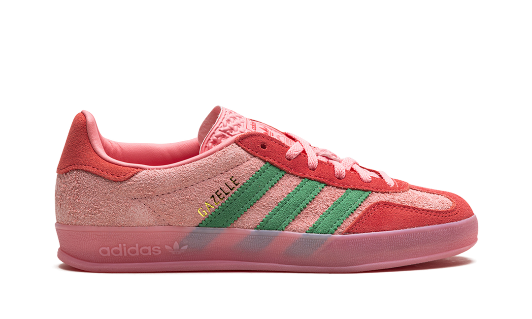 ADIDAS GAZELLE INDOOR SEMI PINK SPARK PRELOVED SCARLET (WOMEN&