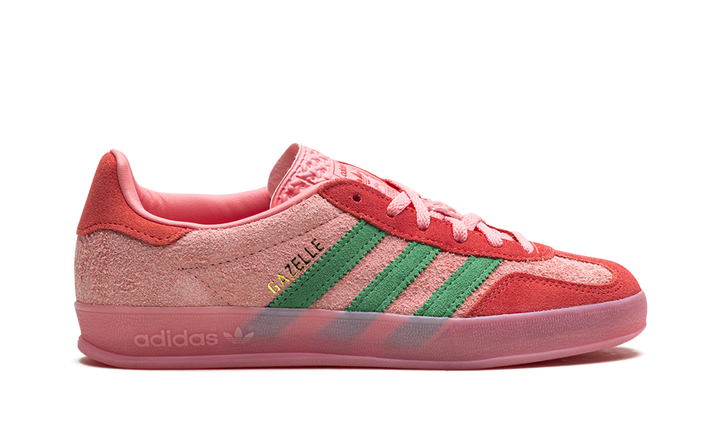 ADIDAS GAZELLE INDOOR SEMI PINK SPARK PRELOVED SCARLET (WOMEN&