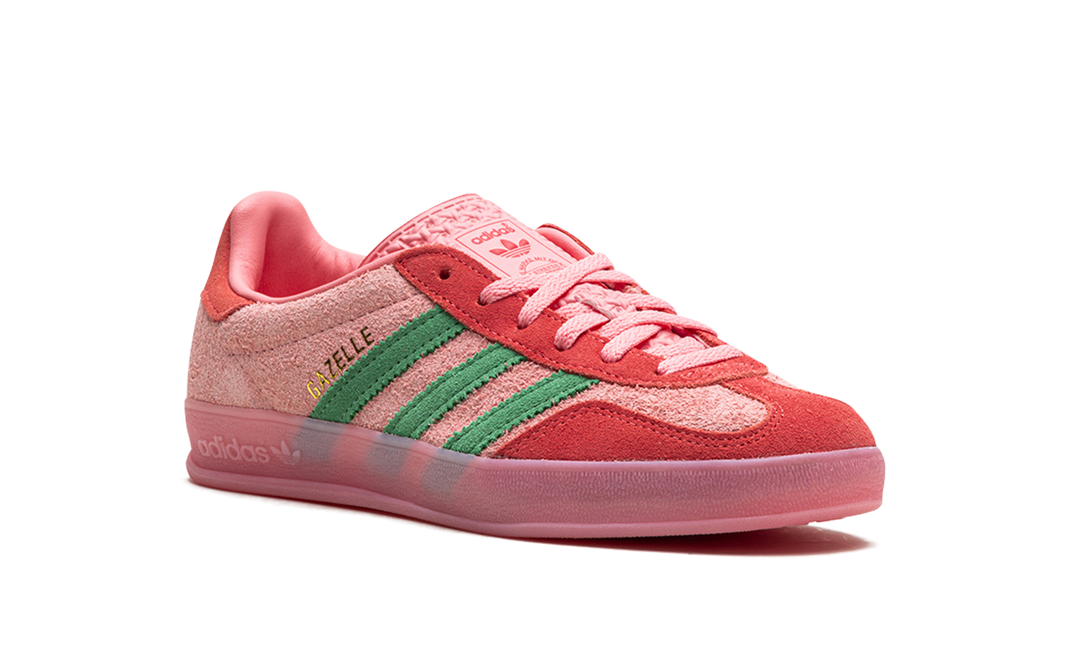 ADIDAS GAZELLE INDOOR SEMI PINK SPARK PRELOVED SCARLET (WOMEN&