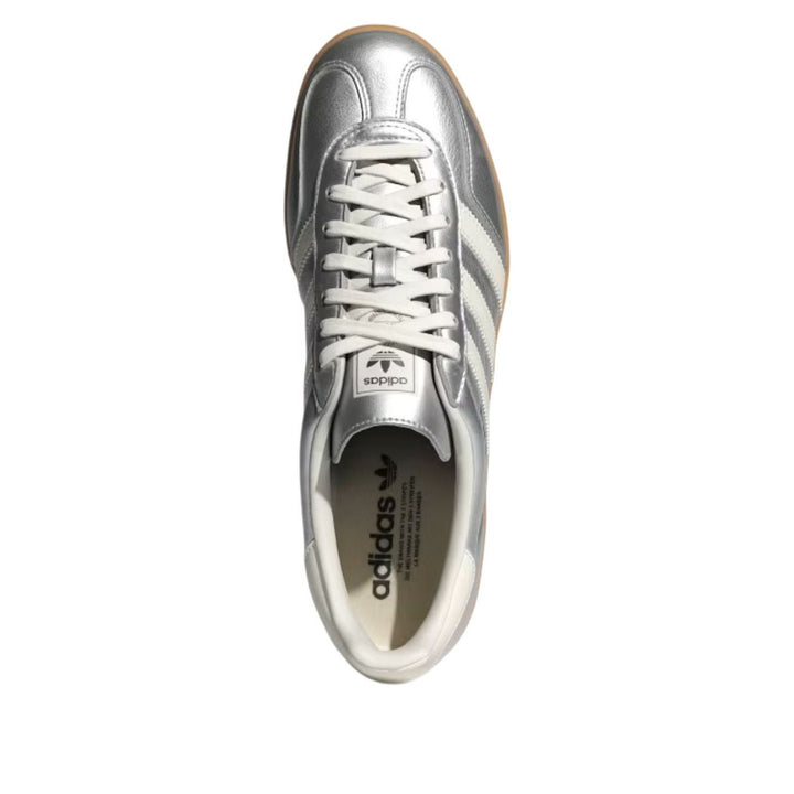 ADIDAS GAZELLE INDOOR SILVER METALLIC CORE WHITE