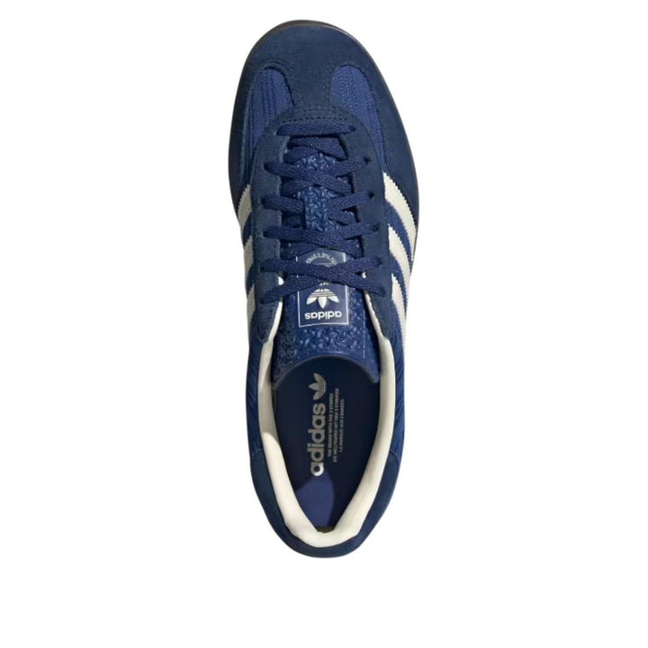 ADIDAS GAZELLE INDOOR VICTORY BLUE NIGHT INDIGO CREAM WHITE