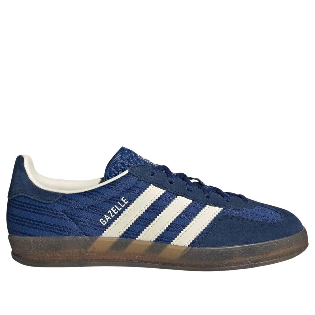 ADIDAS GAZELLE INDOOR VICTORY BLUE NIGHT INDIGO CREAM WHITE