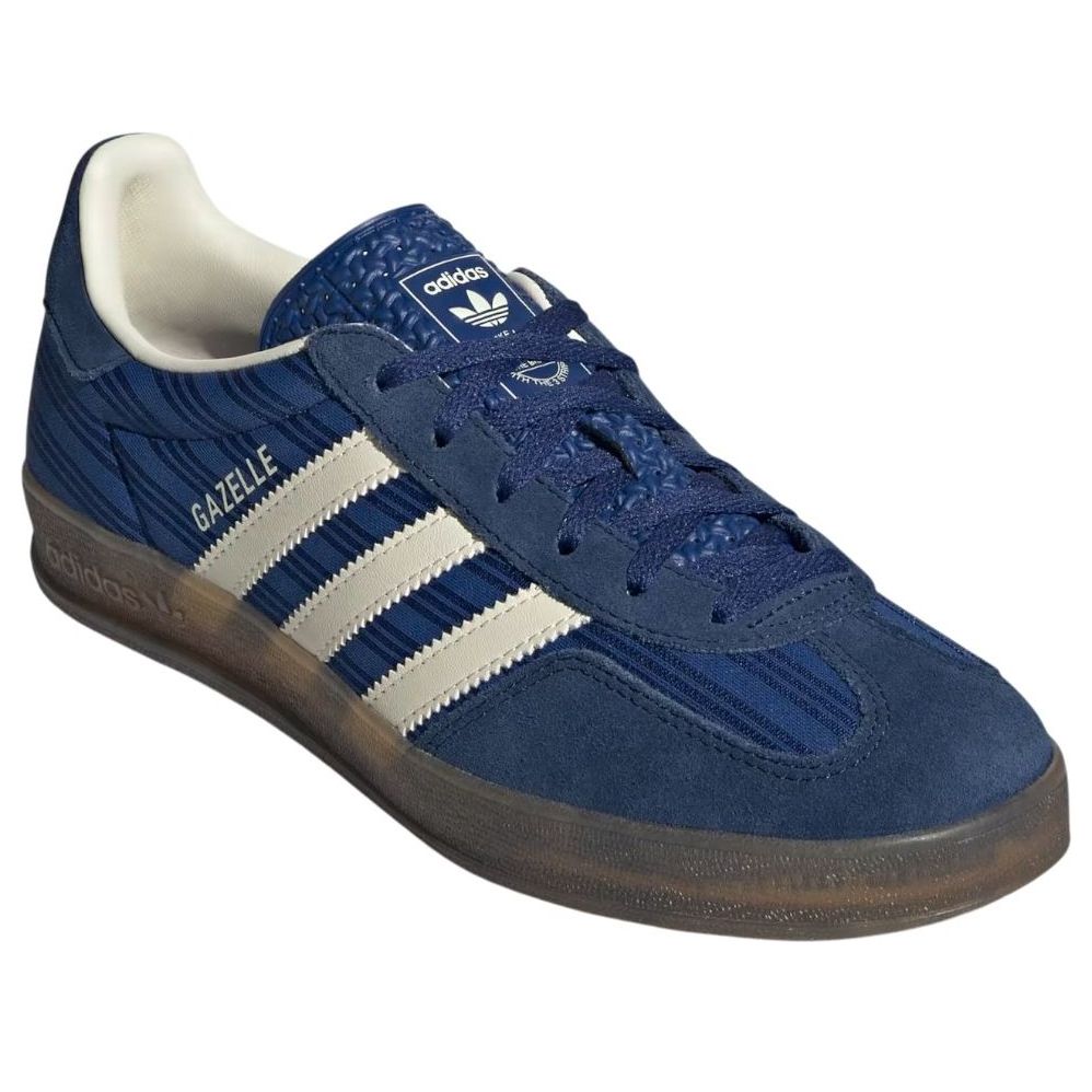 ADIDAS GAZELLE INDOOR VICTORY BLUE NIGHT INDIGO CREAM WHITE