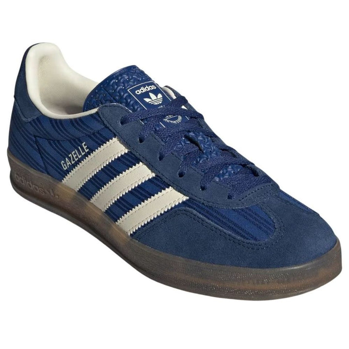 ADIDAS GAZELLE INDOOR VICTORY BLUE NIGHT INDIGO CREAM WHITE