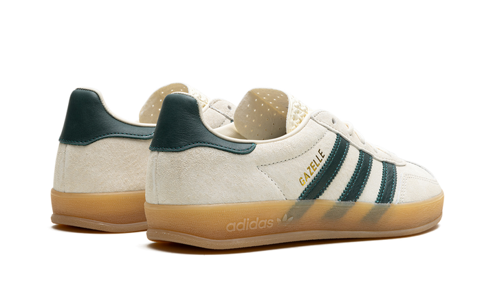 ADIDAS GAZELLE INDOOR WHITE GREEN GUM