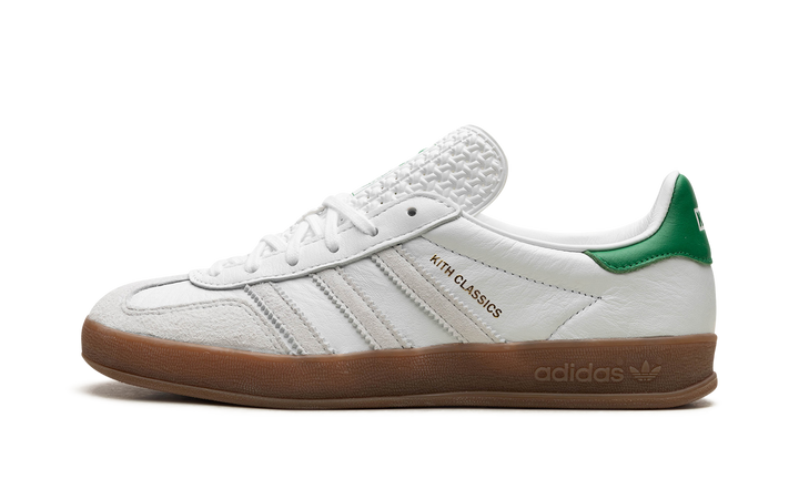 ADIDAS GAZELLE INDOOR X KITH CLASSICS WHITE GREEN