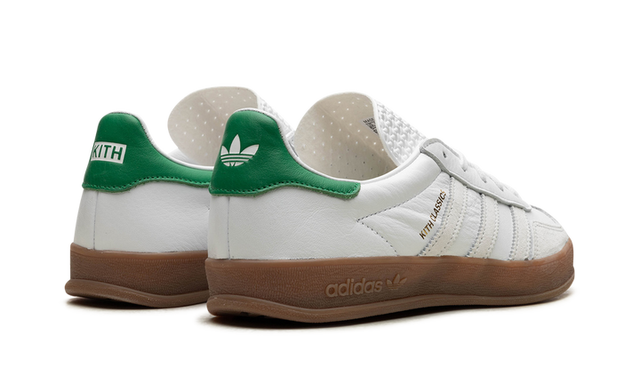ADIDAS GAZELLE INDOOR X KITH CLASSICS WHITE GREEN
