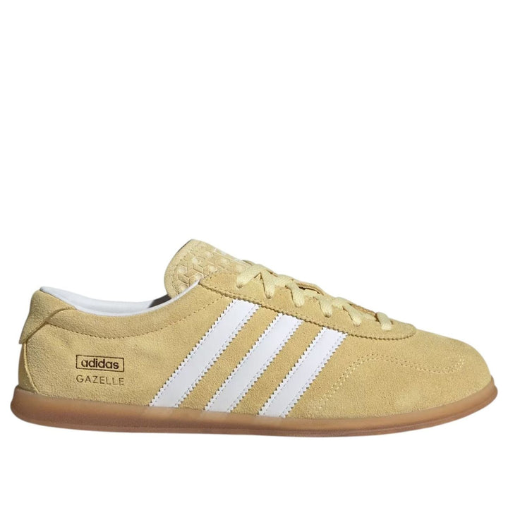 ADIDAS GAZELLE LO PRO ALMOST YELLOW CLOUD WHITE GUM WOMENS