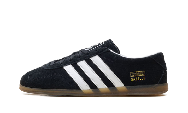 ADIDAS GAZELLE LO PRO BLACK WHITE GUM WOMENS