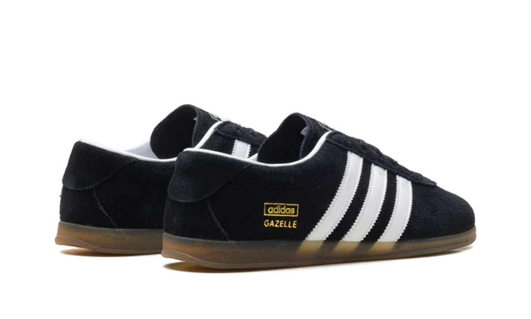 ADIDAS GAZELLE LO PRO BLACK WHITE GUM WOMENS