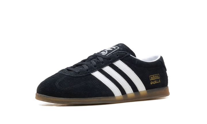 ADIDAS GAZELLE LO PRO BLACK WHITE GUM WOMENS