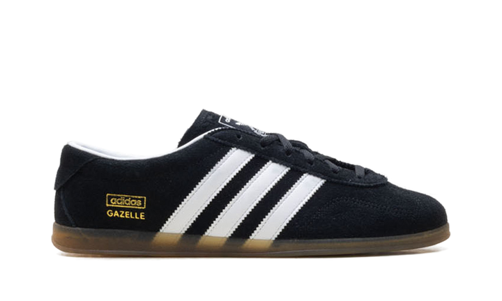 ADIDAS GAZELLE LO PRO BLACK WHITE GUM WOMENS