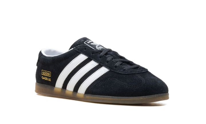 ADIDAS GAZELLE LO PRO BLACK WHITE GUM WOMENS
