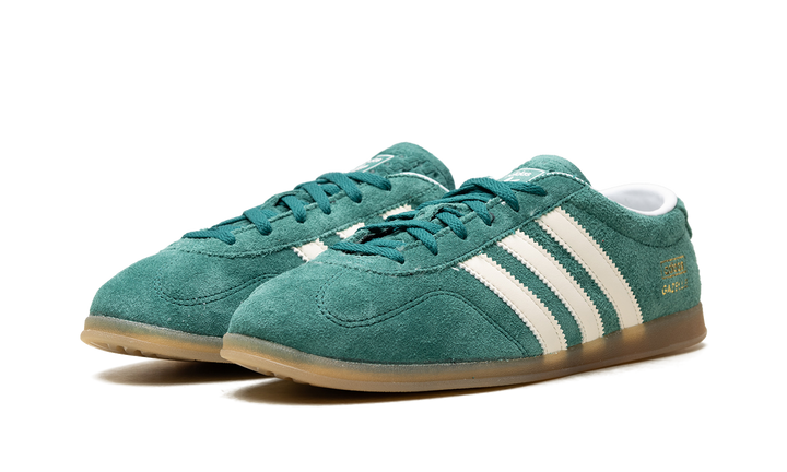 ADIDAS GAZELLE LO PRO COLLEGIATE GREEN WHITE GUM WOMENS