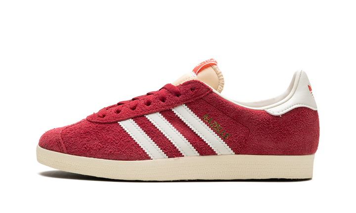 ADIDAS GAZELLE TEAM VICTORY RED OFF WHITE CREAM WHITE