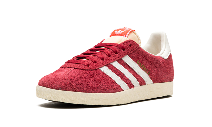 ADIDAS GAZELLE TEAM VICTORY RED OFF WHITE CREAM WHITE