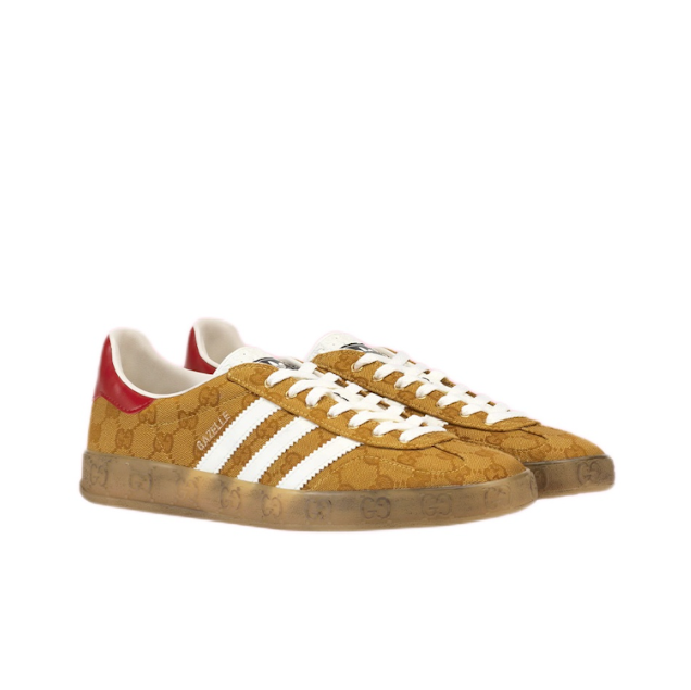ADIDAS GAZELLE X GUCCI MESA WHITE RED